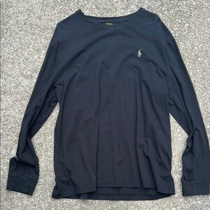 Polo by Ralph Lauren Men's Black Long Sleeve Shirt